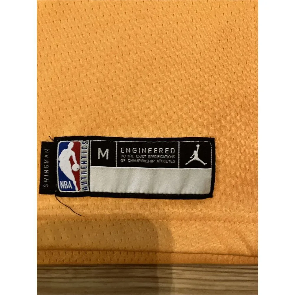 Utah Jazz Donovan Mitchell Jordan Brand‎ Gold Jersey Youth M